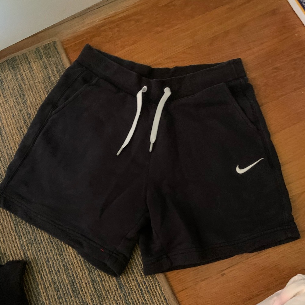 Nike fabric sweat shorts